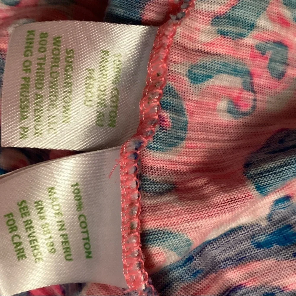 Lilly Pulitzer Jennifer women’s long sleeve Colorful Womens blouse size medium